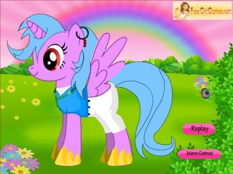 Dress little pony